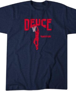 Dayton Basketball DaRon Holmes II Deuce Tee Shirt