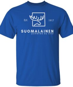 Est 1917 Suomalainen Powered By Sisu Tee shirt