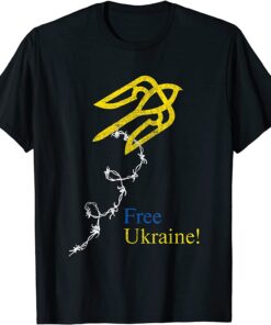 Free Ukraine I Stand With You Ukraine Love Ukraine T-Shirt