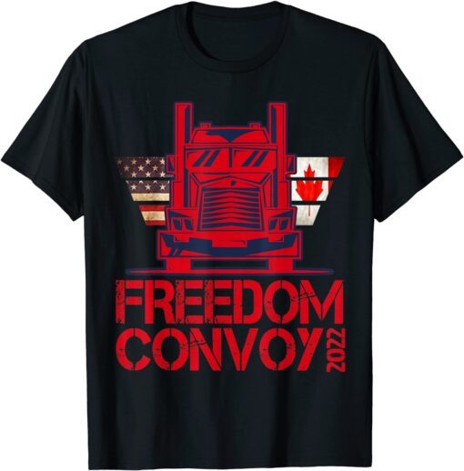 Freedom Convoy 2022, Support Our Truckers Convoy T-Shirt