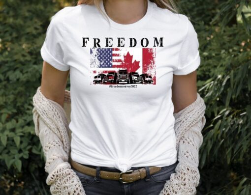 Freedom Convoy 2022 , Trucker Convoy Tee Shirt