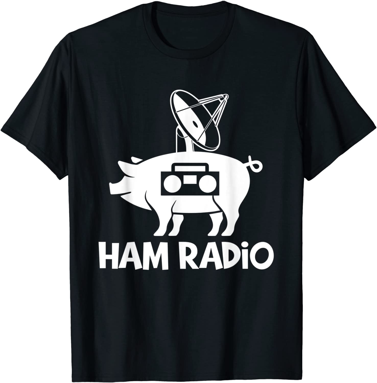 Ham Radio Morse Geek CW Operator Pig Lover Ham Radio Amateur Tee Shirt Ham Radio Morse Geek CW Operator Pig Lover Ham Radio Amateur Tee Shirt