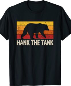 Hank the Tank Retro Vintage Distressed Save Hank the Tank T-Shirt