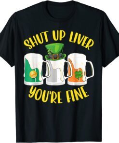 Happy ST Patricks day and shamrock Tee Shirt
