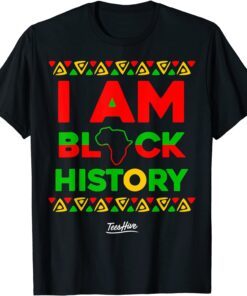 I Am Black History Month Tee Shirt