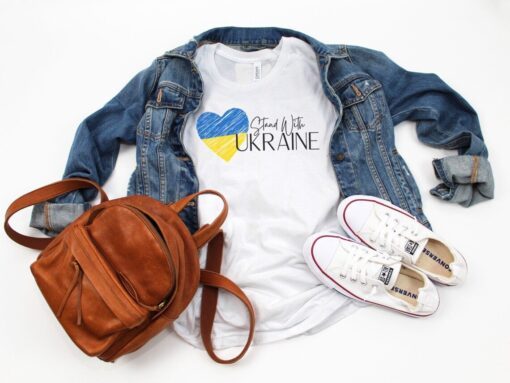 I Stand With Ukraine I Support Ukraine Peace Ukraine Shirt