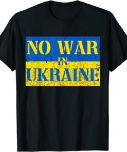 puck Putin I Stand With Ukraine No War In Ukraine Support Ukraine T-Shirt