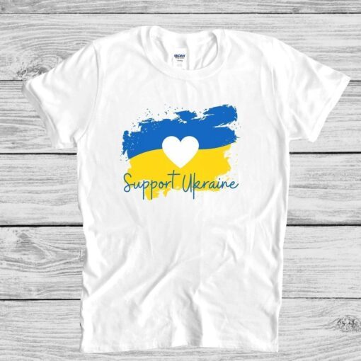 I support Ukraine I Stand With Ukraine Tee Shirt