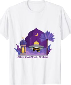 Islamic Top Al-Isra Wa Al-Mi'raj Blouse Tee Shirt