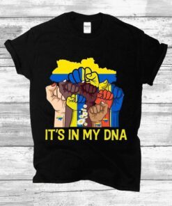 It's In My DNA Ukraine I Stand With Ukraine Ukrainian Flag Shirt