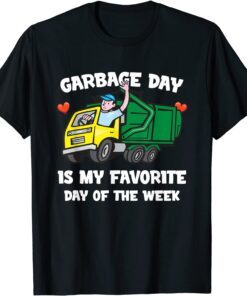 Little Boys' Cute I Love Trash Garbage Tee Shirt