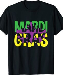 Mardi Gras Mask Mardi Gras Masquerade Holiday Tee Shirt