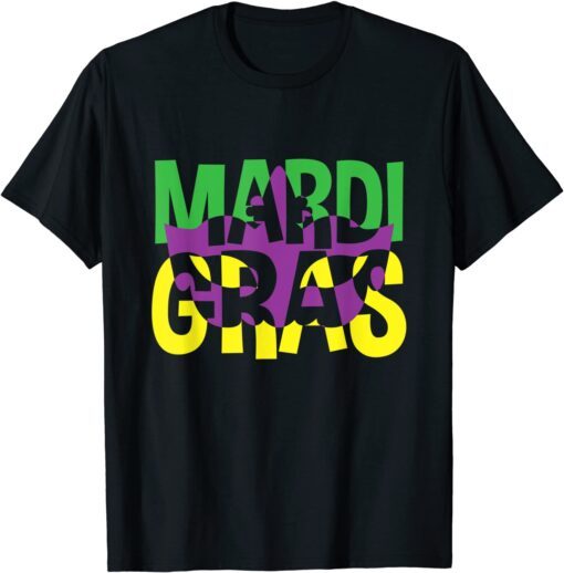 Mardi Gras Mask Mardi Gras Masquerade Holiday Tee Shirt