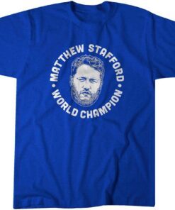 Matthew Stafford World Champion T-Shirt