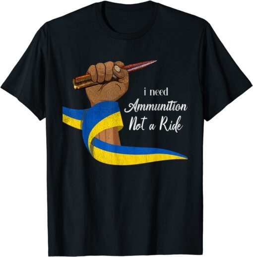 Never Forget Freedom Is Not Free Support Ukrainian Patriots T-Shirt