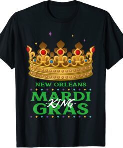 New Orleans Mardi Gras King Tee Shirt