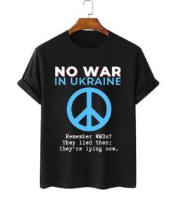 No War In Ukraine I Stand With Ukraine Shirt