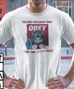Obey Fauci Dr Fauci Zombie T-Shirt