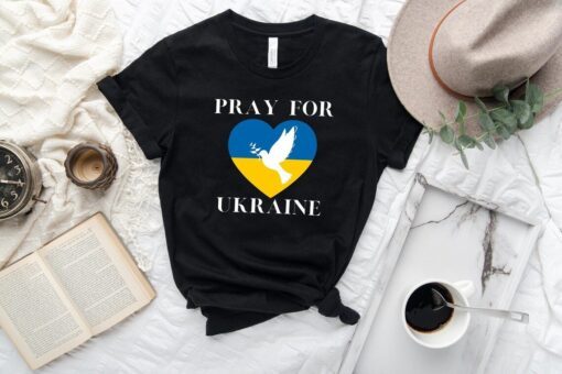 Pray For Ukraine I Stand With Ukraine Tee Shirt