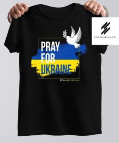 Pray for Ukraine Peace for Ukraine Tee Shirt