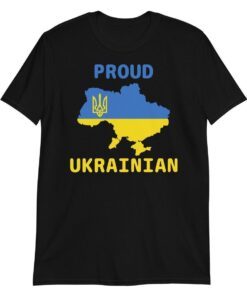 Proud Ukrainian I Stand With Ukraine Tee Shirt