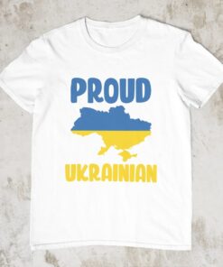 Proud Ukrainian Support Ukraine I Stand With Ukraine Free Ukraine Shirt