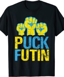 Puck Futin I Stand With Ukraine Ukrainian Tee Shirt