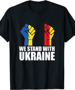 Puck Futin Stand With Ukraine Ukrainian Lover Support Tee Shirt