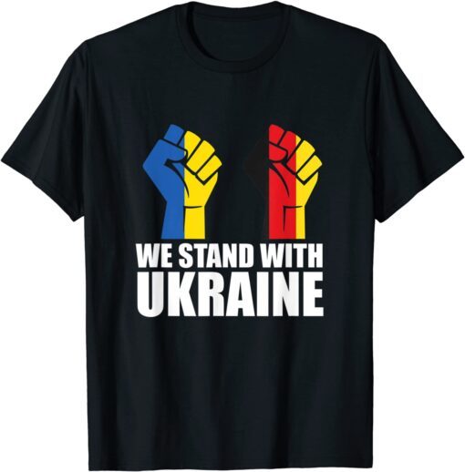 Puck Futin Stand With Ukraine Ukrainian Lover Support Tee Shirt