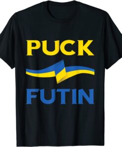 Puck Putin Meme I Stand With Ukraine Ukrainian Lover Support Tee Shirt