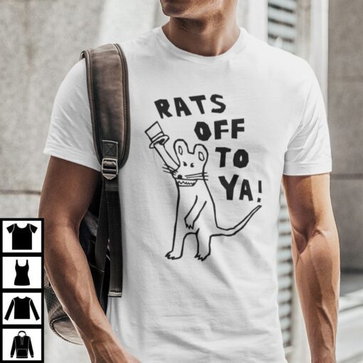 Rats Off To Ya Tom Goes To The Mayor Tee Shirt