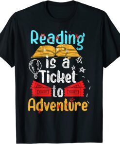 Reading Adventure Library Student Teacher Book T-Shirt