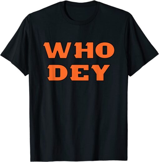 Retro Who Cincinnati Ohio Dey Vintage Football Tee Shirt