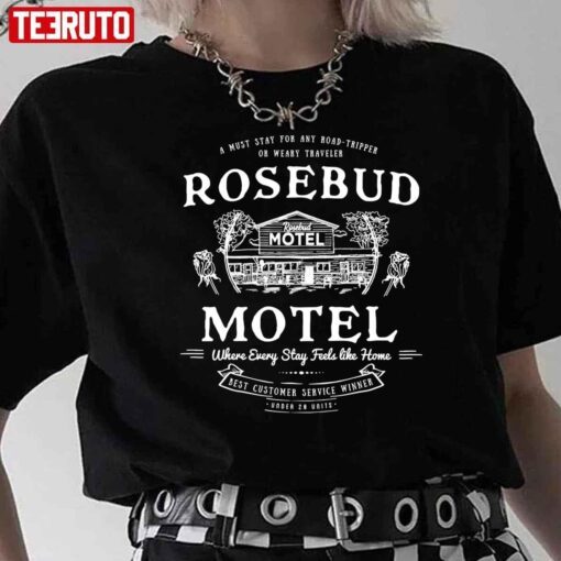 Rosebud Motel Funny Schitt’s Creek Inspired Tee Shirt