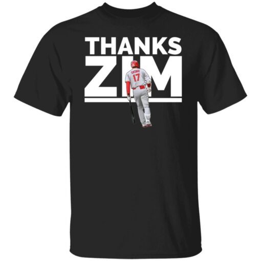 Ryan Zimmerman Thanks Zim Tee T-Shirt