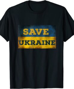 Save Ukraine Surpport I Stand with Ukraine Tee Shirt