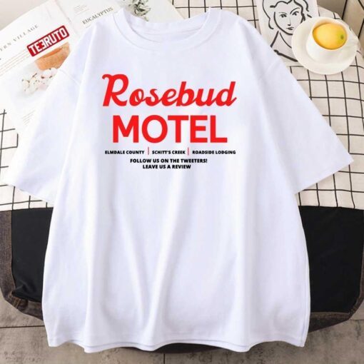 Schitt’s Creek Rosebud Motel Logo Tee Shirt