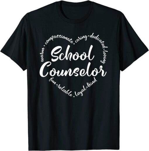 School Counselor Guidance Counselor Schools Counseling T-Shirt