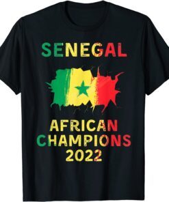 Senegal Football Senegal Champions of Africa T-Shirt