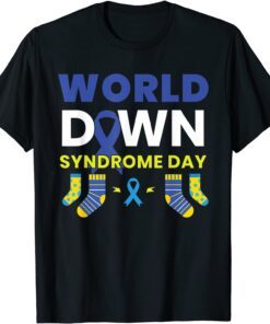 Socks 21 Chromosome World Down Syndrome Awareness Day Tee Shirt