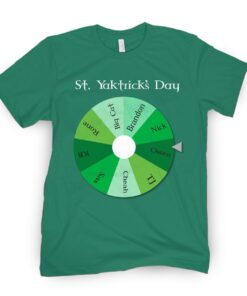 St. Yatrick's Wheel Tee Shirt