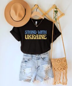 Stand with Ukraine Support Ukraine Puck Futin Tee Shirt