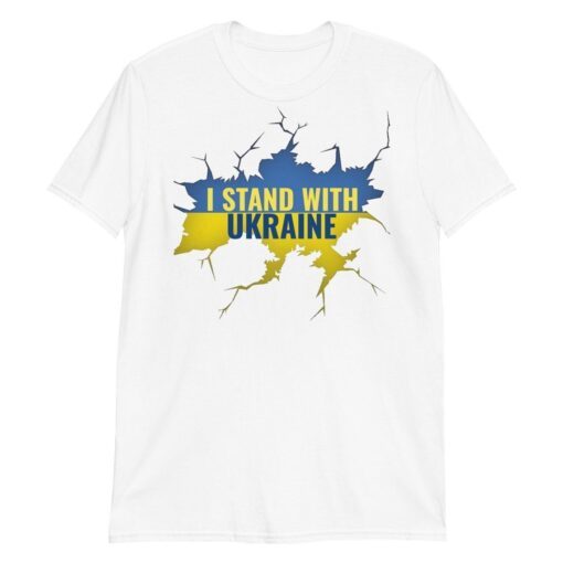 Stand with Ukraine No War Unisex T-Shirt