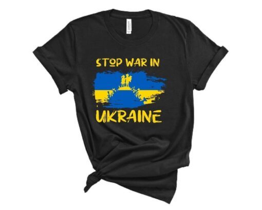 Stop War In Ukraine I Stand With Ukraine Pray Ukraine shirt