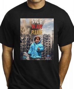 Stop War In Ukraine Stand with Ukraine Tee Shirt