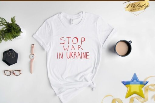 Stop War in Ukraine I Stand With Ukraine Peace Ukraine Shirt