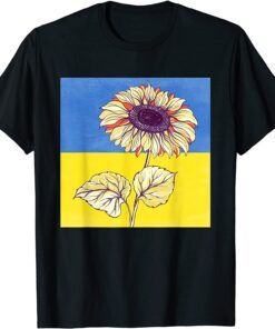 Sunflower Ukrainian Flag I Stand With Ukraine Ukraine Love Peace Ukraine Shirt