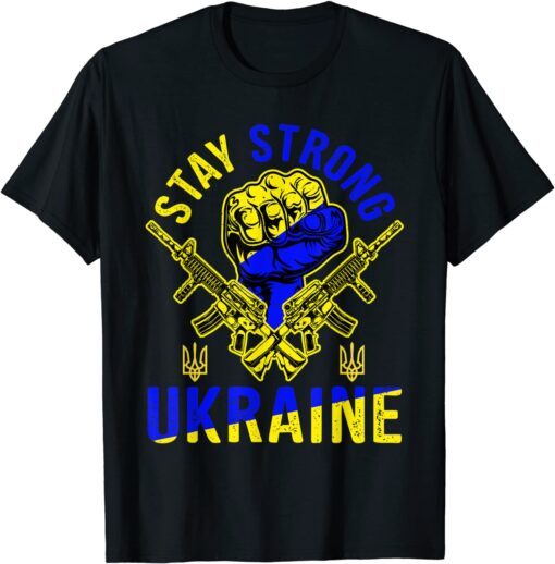 Support Ukraine I Stand With Ukraine Free Ukraine Tee Shirt