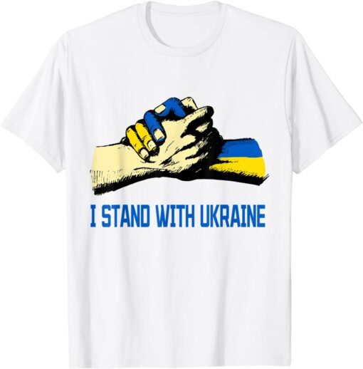 Support Ukraine I Stand With Ukraine Love Ukrainian Tee Shirt