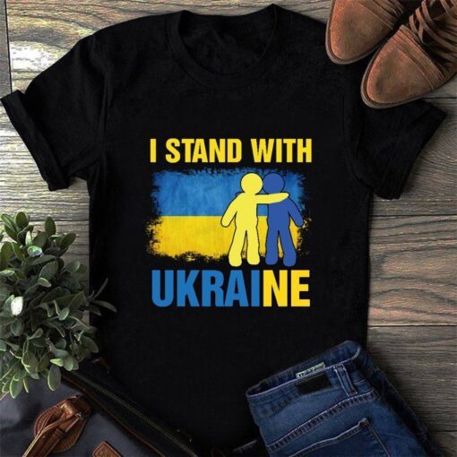 Support Ukraine I Stand With Ukraine Tee Shirt